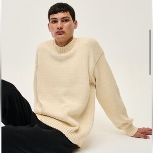 Babaa Men’s Jumper No 16 in Natural. One Size. Excellent condition